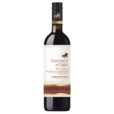 Vīns "Santiago de Chile" Cabernet Sauvignon 0.75l 13% sauss sarkans
