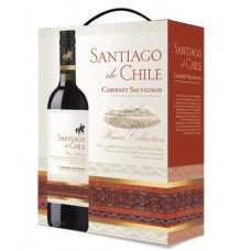 Vīns "Santiago de Chile" Cabernet Sauvignon 3.0l BIB 13% sauss sarkans