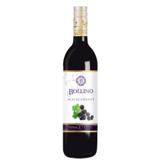 Vīns "Bollino Blackcurrant" 8.5%, 0.75L salds sarkanvīns%