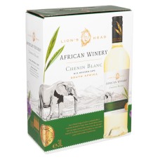 Vīns "African Winery" Chenin Blanc 3.0l 12.5% sauss balts